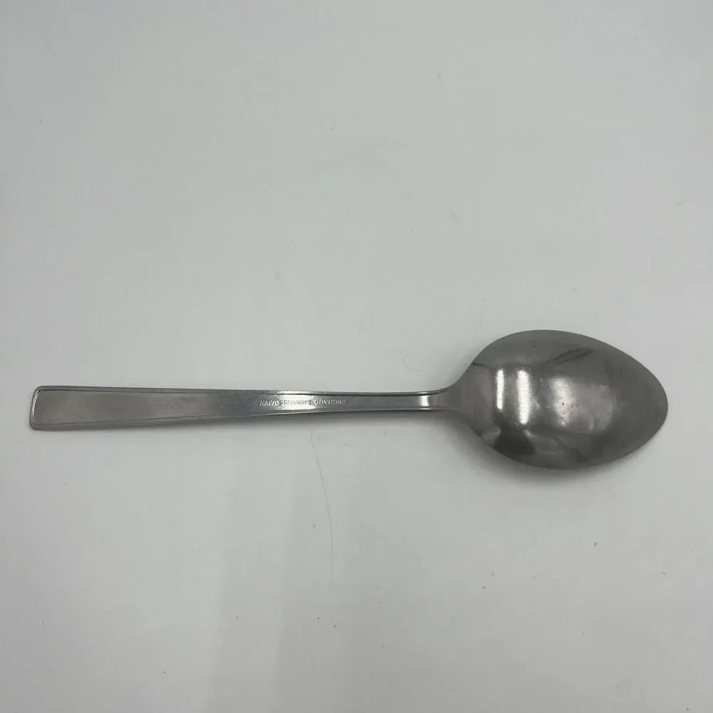 Vintage Eastern Airlines Stainless Steel Flatware 7 Spoons Soup Tea Table JAPAN